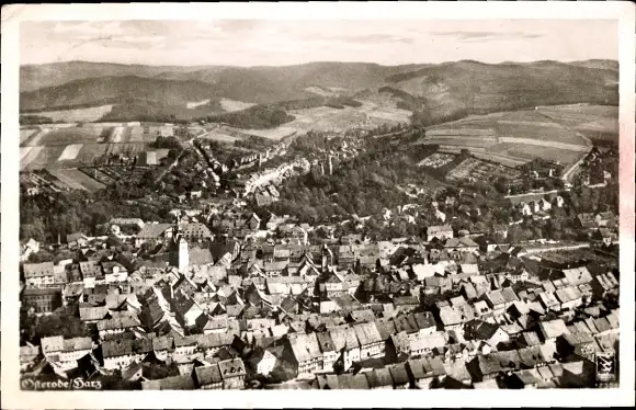Ak Osterode am Harz, Panorama