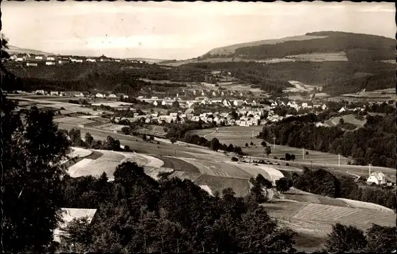 Ak Wildflecken in der Rhön Unterfranken, Panorama