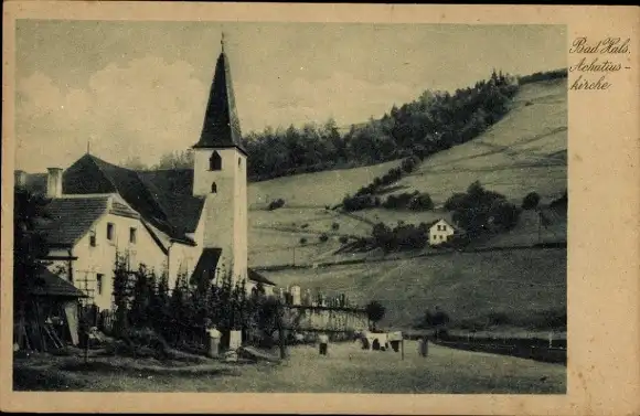 Ak Hals Passau in Niederbayern, Achatius-Kirche
