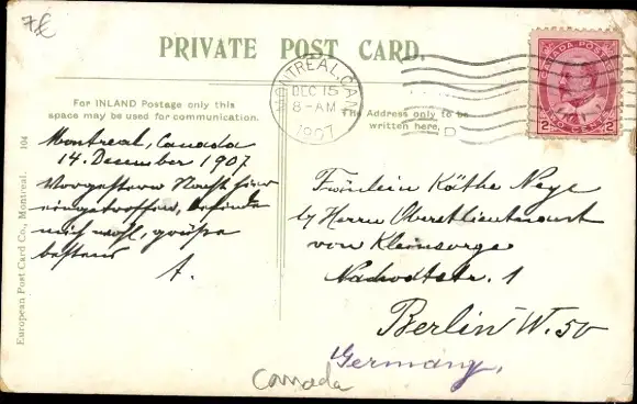 Ak Montreal Quebec Kanada, Allgemeines Krankenhaus