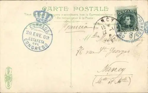 Ak Vichy-Allier, Place Victor Hugo