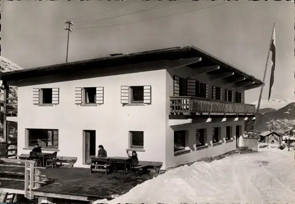 Ak Meribel-les-Allues Savoie, Chalet-Hotel l'Edelweiss