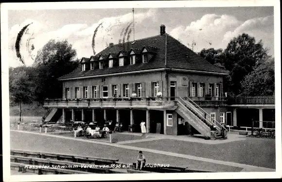 Ak Kassel in Hessen, Klubhaus Kasseler Schwimmverein von 1898 e.V.