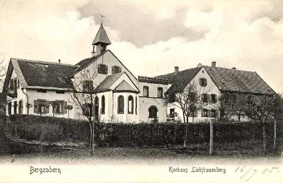 Ak Bad Bergzabern an der Weinstraße Pfalz, Kurhaus Liebfrauenberg