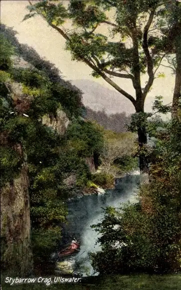 Ak Cumbria England, Stybarrow Crag, Ullswater