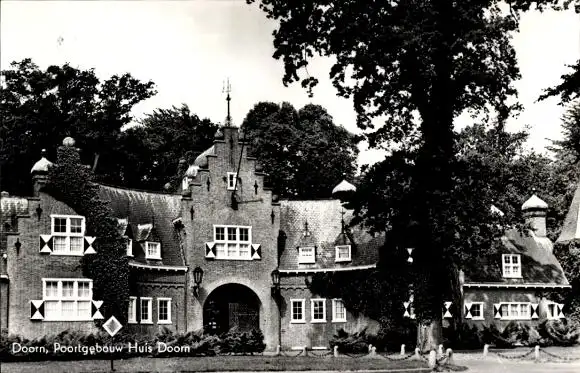 Ak Doorn Utrecht Niederlande, Huize Doorn, Poortgebouw