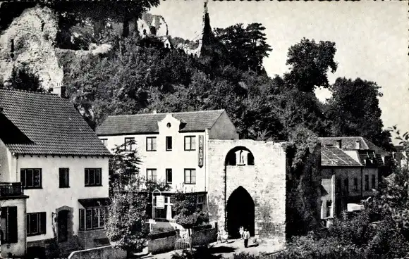 Ak Valkenburg Limburg Niederlande, Berkelpoort, Ruine