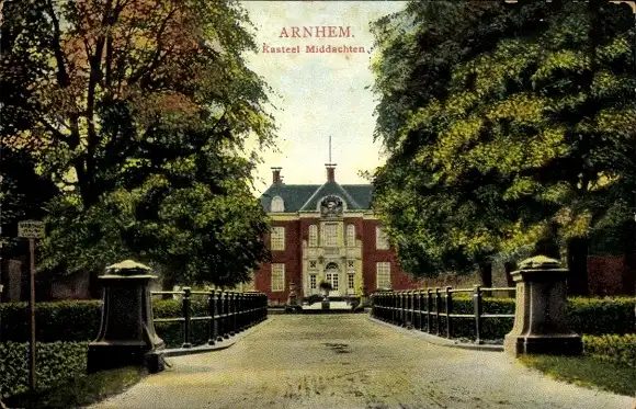 Ak Arnhem Brüssel Brüssel, Schloss Middachten