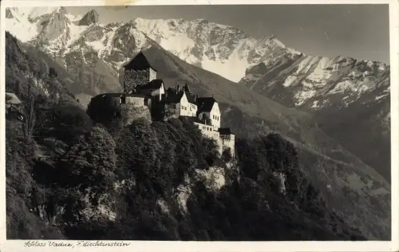 Ak Vaduz Liechtenstein, Schloss