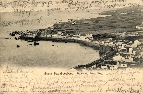 Ak Faial Fayal Azoren, Bahia do Porto Pim