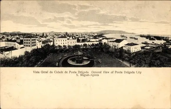 Ak Ponta Delgada Sao Miguel Azoren, Gesamtansicht