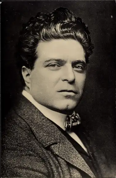 Ak Komponist Pietro Mascagni, Portrait