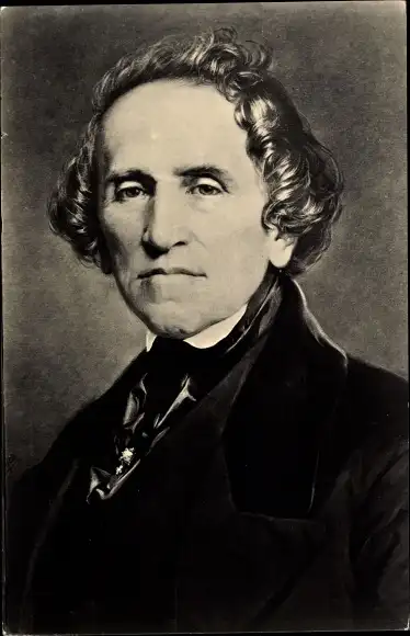 Ak Komponist Giacomo Meyerbeer, Portrait