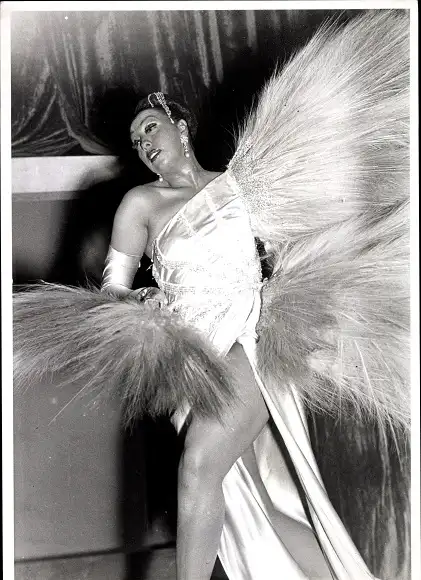 Foto Sängerin und Tänzerin Josephine Baker, Portrait