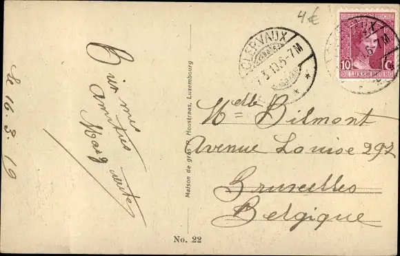 Ak Luxembourg Luxemburg, Pont Adolphe