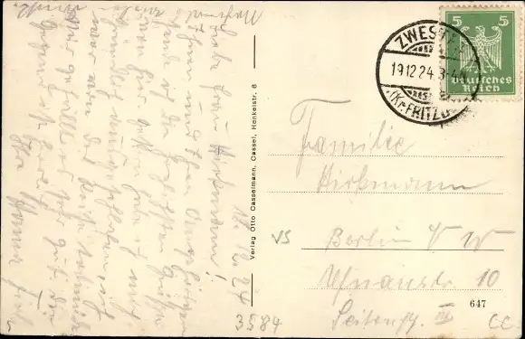 Ak Bad Wildungen in Nordhessen, Sanatorium Ebersberg