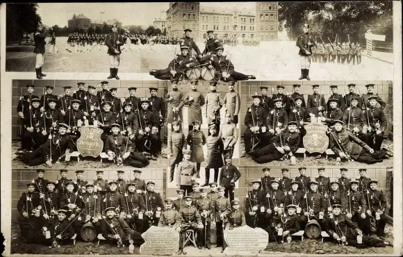 Foto Ak Haguenau Hagenau im Elsass Bas Rhin, Parole Heimat, Deutsche Soldaten in Uniformen