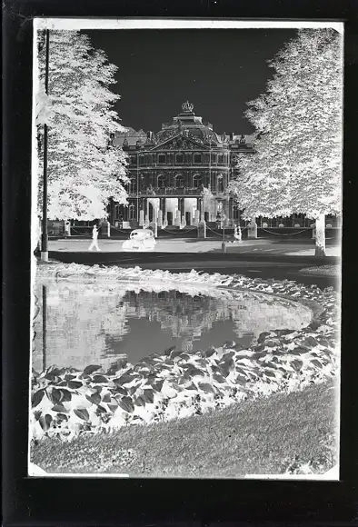 48 Glas Negative Stuttgart in Württemberg, Innenstadt, Park, diverse Ansichten