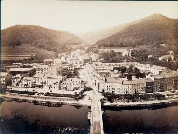 Foto Bad Ems an der Lahn, Totalansicht