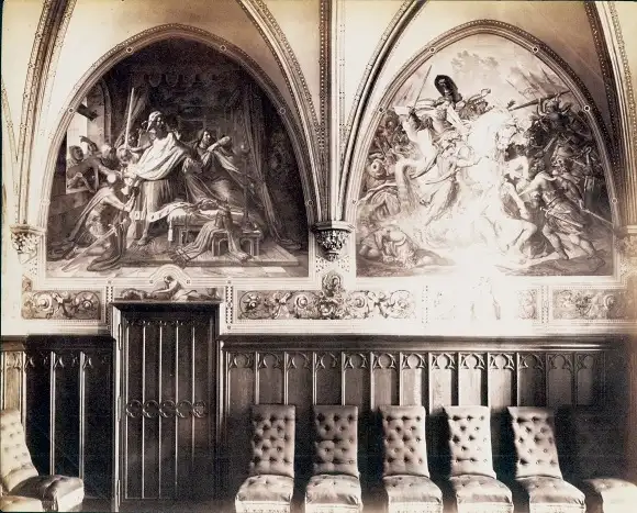 Foto Stolzenfels Koblenz in Rheinland Pfalz, Schloss, Innenansicht