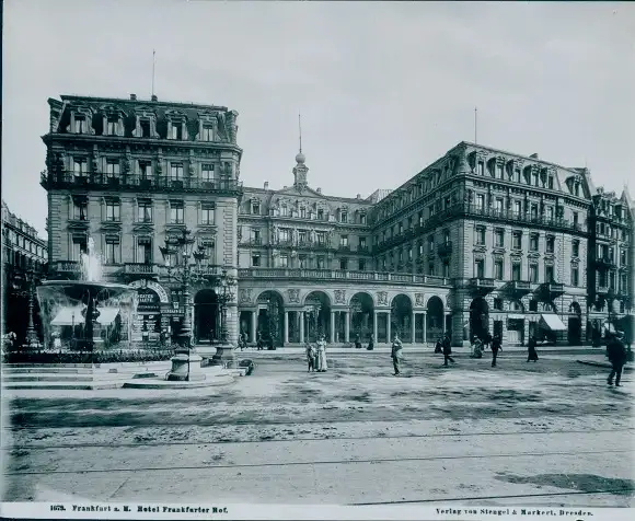 Foto Frankfurt am Main, Hotel Frankfurter Hof