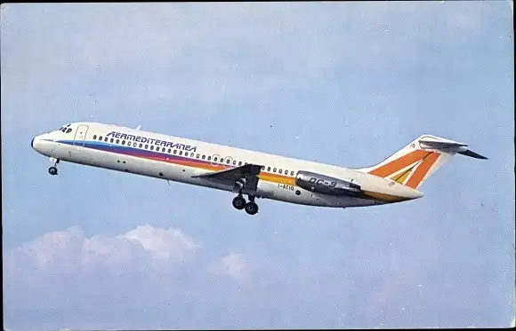 Ak Aermediterranea, Zivilflugzeug, DC9 30 Super, Passagierflugzeug
