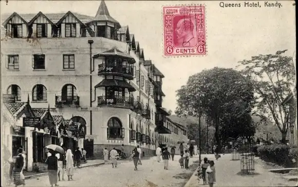 Ak Kandy Sri Lanka Ceylon, Queens-Hotel