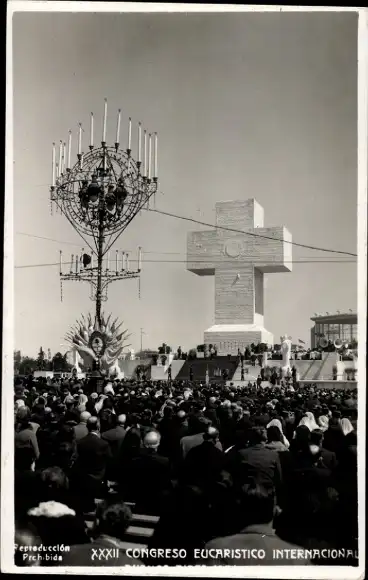 Ak Buenos Aires Argentinien, XXXII. Internationaler Eucharistischer Kongress