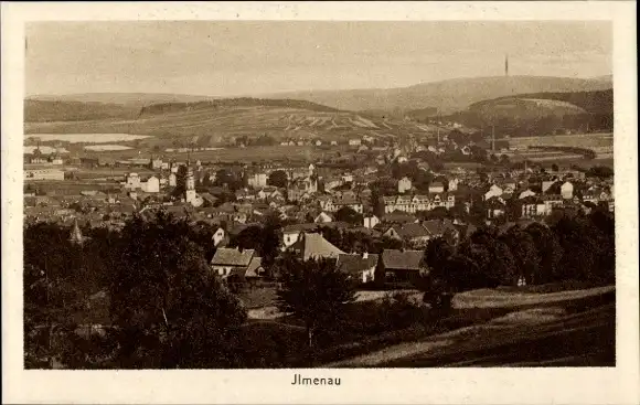 Ak Ilmenau in Thüringen, Panorama