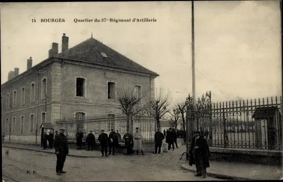 Ak Bourges-Cher, Distrikt 37. Artillerie-Regiment