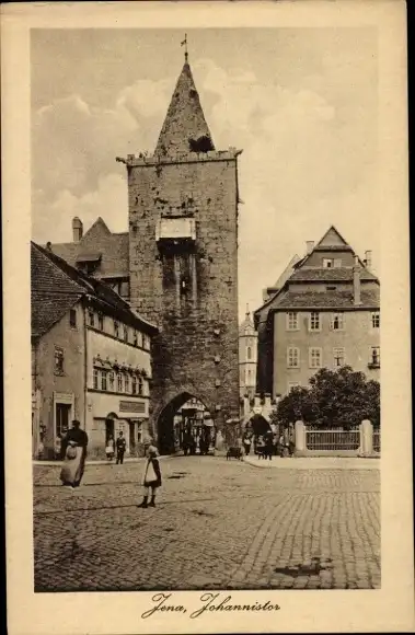 Ak Jena in Thüringen, Johannistor