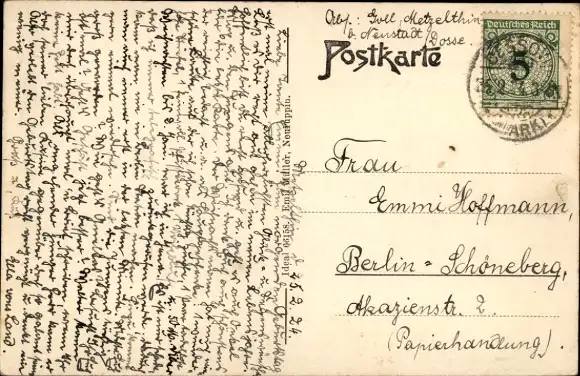 Ak Neuruppin in Brandenburg, See, Klosterkirche