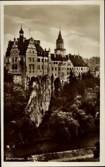 Ak Sigmaringen an der Donau Baden Württemberg, Schloss