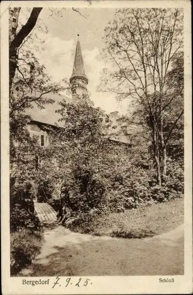 Ak Hamburg Bergedorf, Schloss