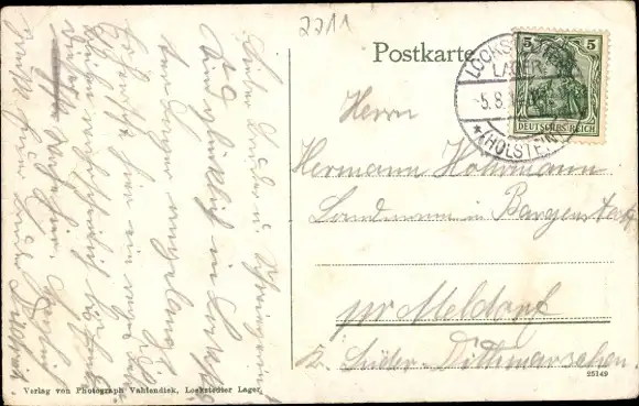 Ak Lockstedt in Holstein, Lockstedter Lager, Wellblechbaracken