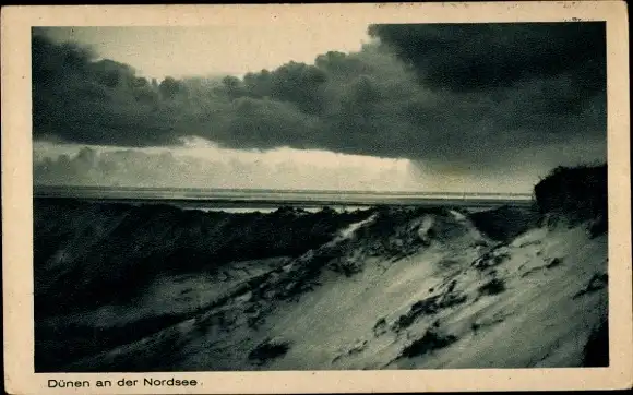 Ak Nordseebad Sankt Peter Ording, Dünen