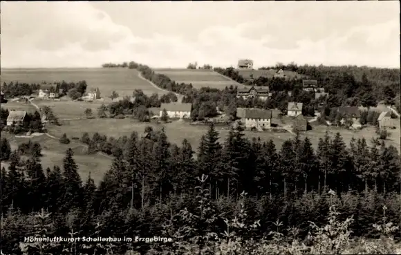 Ak Schellerhau Altenberg im Erzgebirge, Panorama