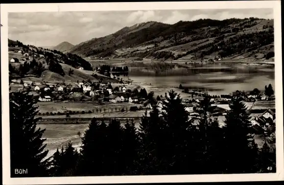 Ak Bühl am Alpsee Immenstadt im Allgäu, Totalansicht