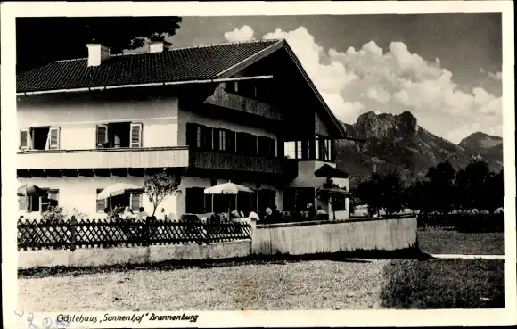 Ak Brannenburg in Oberbayern, Gästehaus Sonnenhof