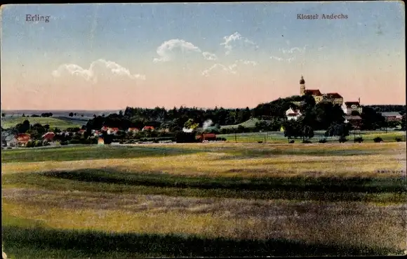 Ak Erling Andechs in Oberbayern, Kloster Andechs