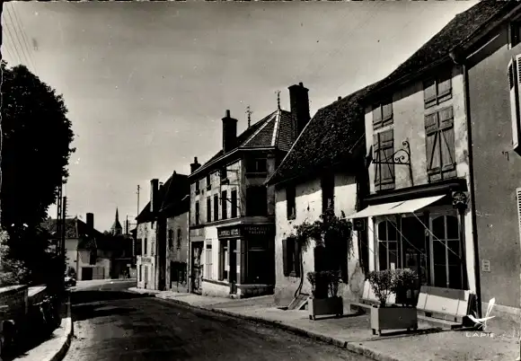 Ak Vendeuvre sur Barse Aube, rue du Chapon