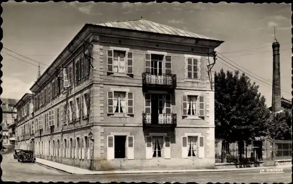 Ak Bourbonne les Bains Haute Marne, Militärkrankenhaus