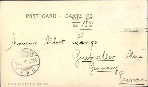 Ak Salt Lake City Utah USA, Temple Square