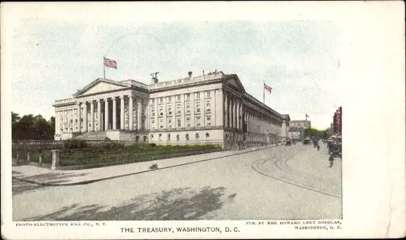 Ak Washington DC USA, The Treasury