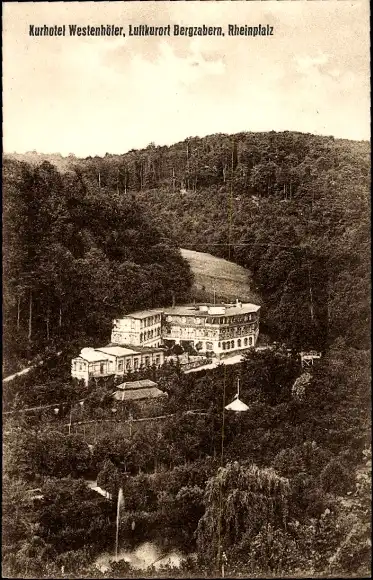 Ak Bad Bergzabern an der Weinstraße Pfalz, Kurhotel Westenhöfer