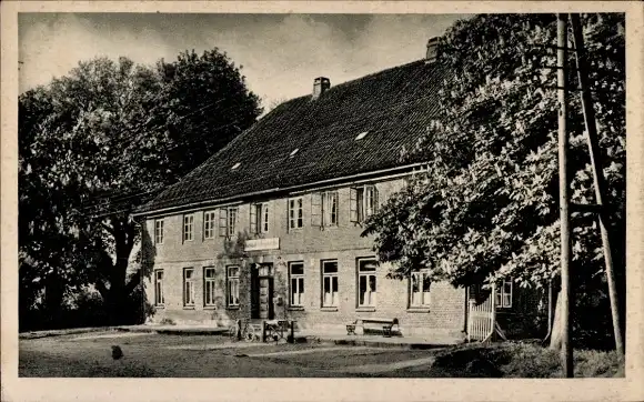 Ak Plön in Schleswig Holstein, Gasthof zur Fegetasche, Paul Böttcher