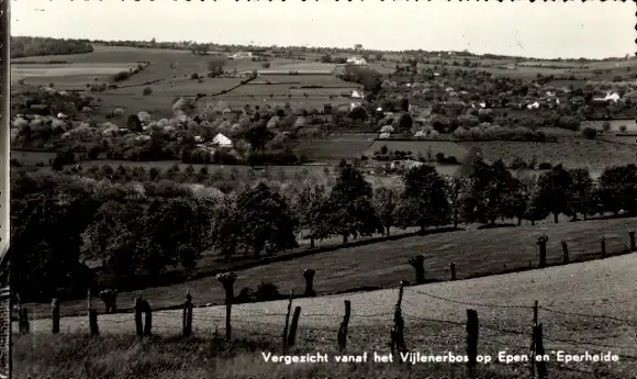 Ak Epen Limburg Niederlande, Eperheide, Panorama von Vijlenerbos gesehen