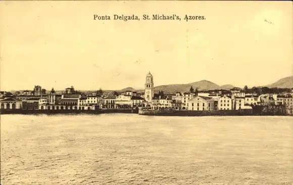 Ak Ponta Delgada Sao Miguel Azoren, Gesamtansicht
