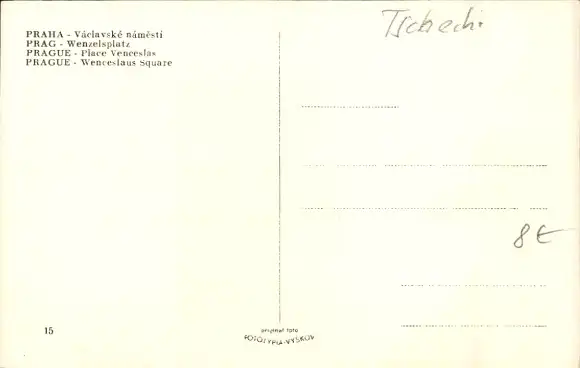 Ak Praha Prag Tschechien, Wenzelsplatz