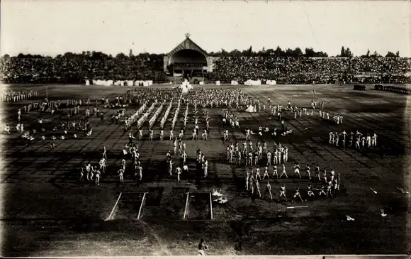 Foto Ak Praha Prag Tschechien, Turnfest 1920